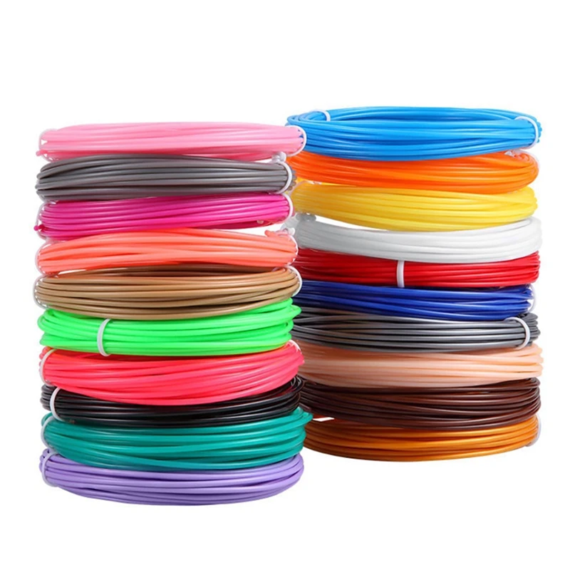 

3D Pen Filament Refills 10M 1.75 Mm Multi-Type PLA Filament 20 Colors, For Art And Kids, Compatible With Most 3D Pens Durable