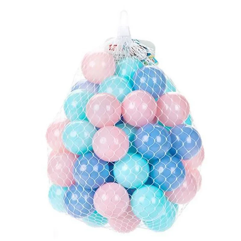 Aire de jeux IkBaby en plastique coloré pour enfants, boule de vague océanique, parc pour enfants, piscine sèche Ikfor, doux, respectueux de l'environnement, jouets pour bébés, 100/200 pièces