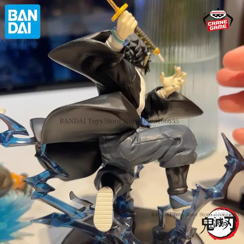 Figuras de Acción Originales Bandai Banpresto Demon Slayer VIBRATION STARS PLUS Kaigaku, Figuras de Anime, Muñecos de Dibujos Animados, Juguetes para Niños