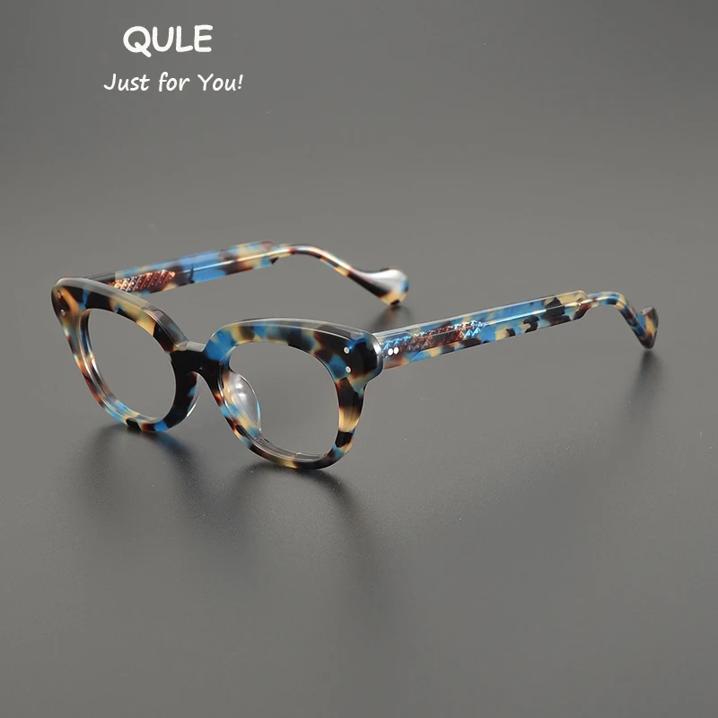 

Top Quality Acetate Handmade Glasses Frames Men Women Butterfly Fashion Eyeglass Myopia Reading Progressive Chic Optical Eyewear