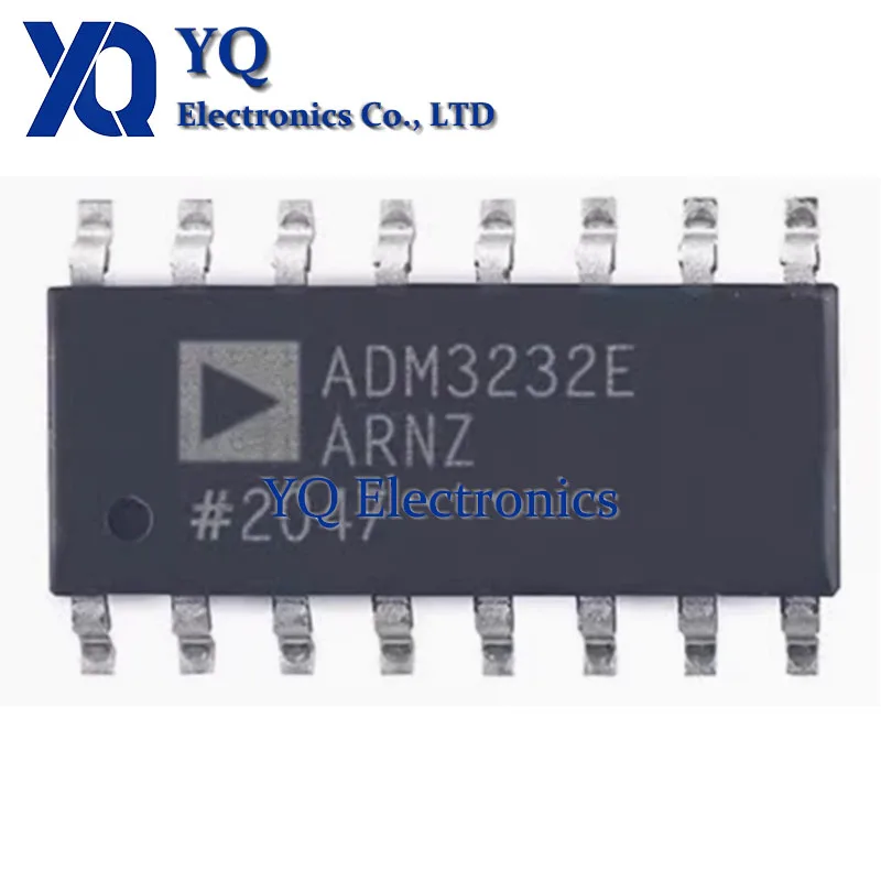 10PCS/lot New OriginaI ADM3232EARNZ silk screen ADM3232E driver transceiver chip SOP-16