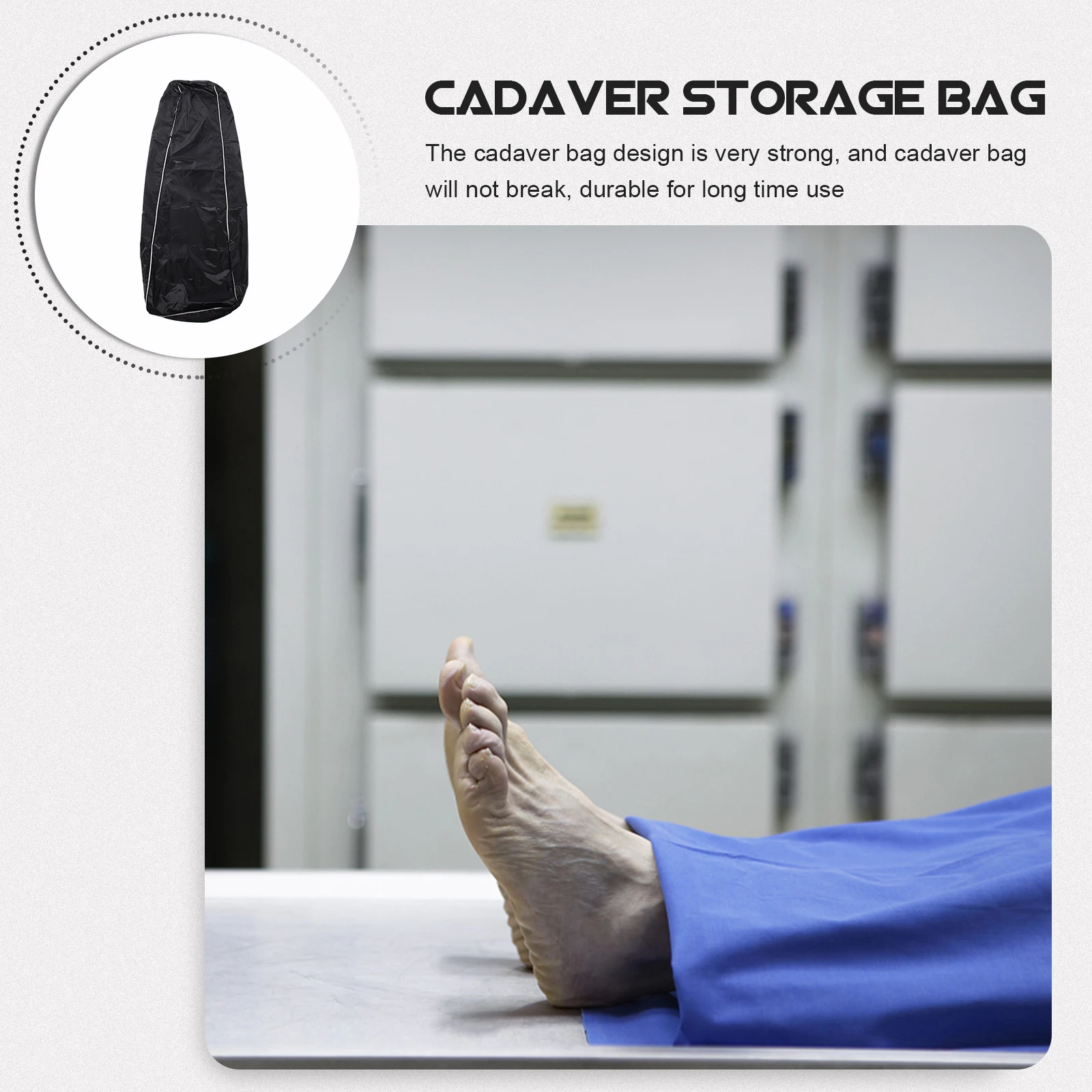 

Body Transport Bag Funeral Cadaver Corpse Decorate Medical Pvc Halloween Dead Bags