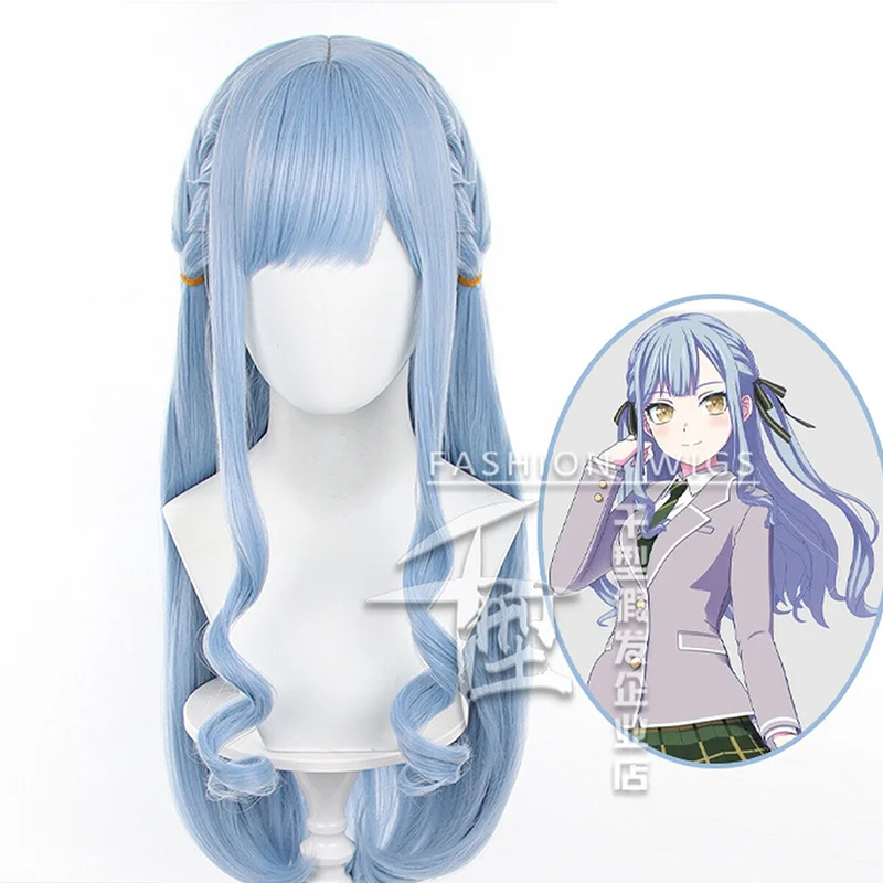 حلم أنيمي بانج! إنه MyGO!!!!! Togawa Sakiko Yoshiko Toyokawa تأثيري 75 سنتيمتر شعر مستعار طويل لحفلة الهالوين كرنفال الدعامة #6