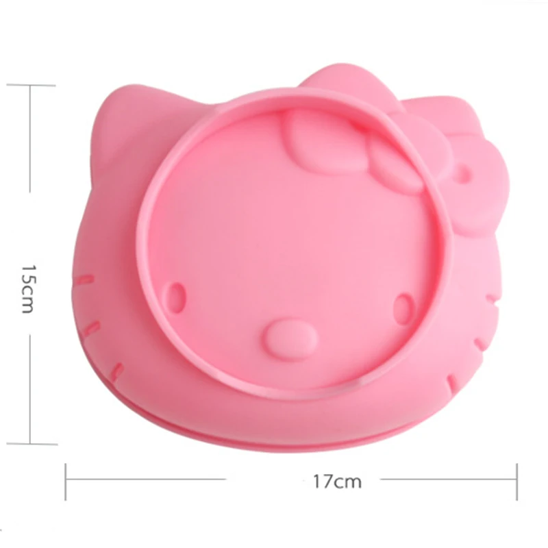 Sanrios Silicone Mold HelloKitty Cake Molds Cute DIY Fruit Juice Ice Cube Maker Cartoon Ice Tray Popsicle Mould Baking Accessory