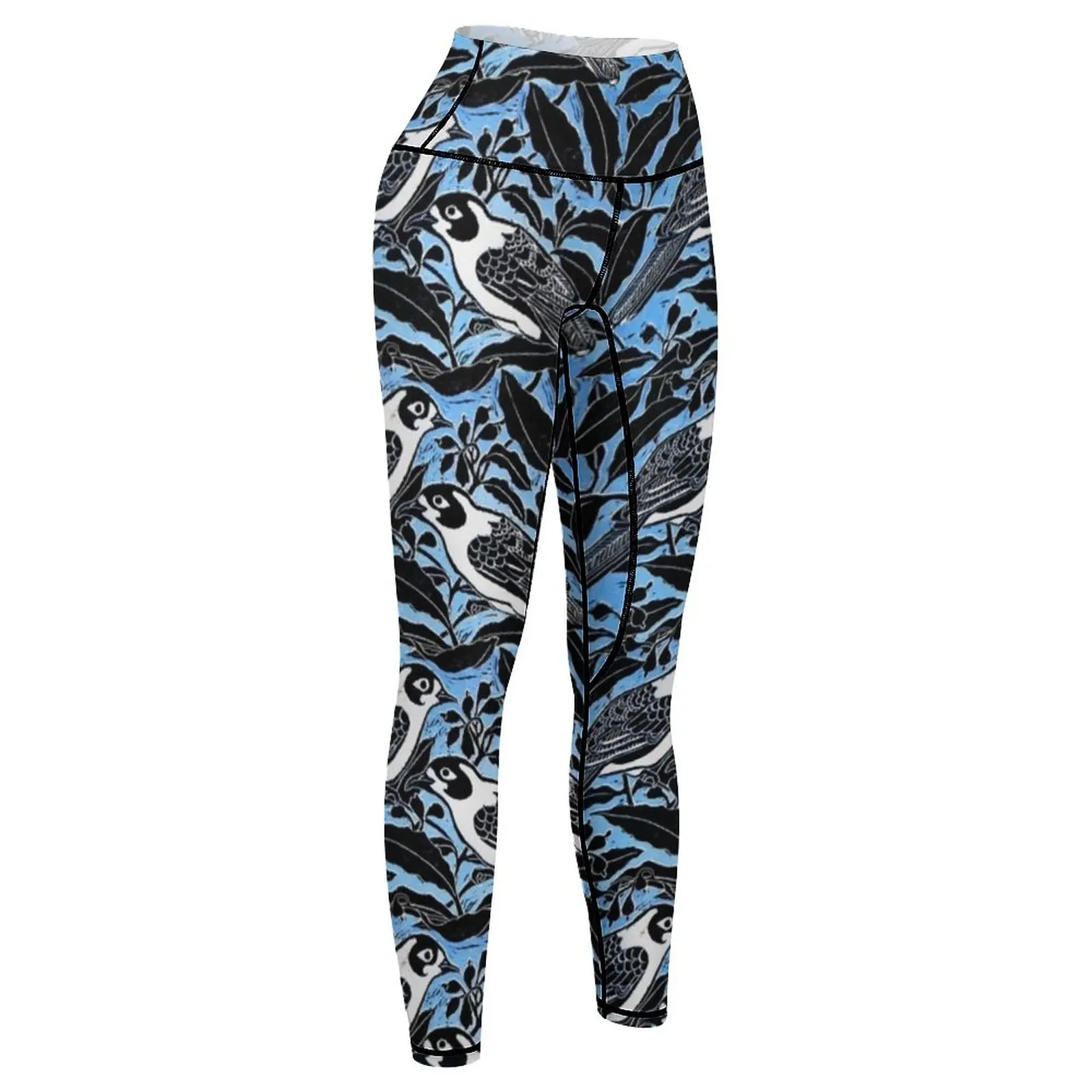 blue birds Leggings Women sportwear sports woman gym for girls Womens Leggings