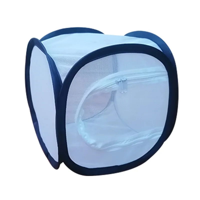 

Newest Mini Pet Cage Insect and Butterfly Habitat with Pop-up Clear View Bug Terrarium and Mesh Reptile Enclosure