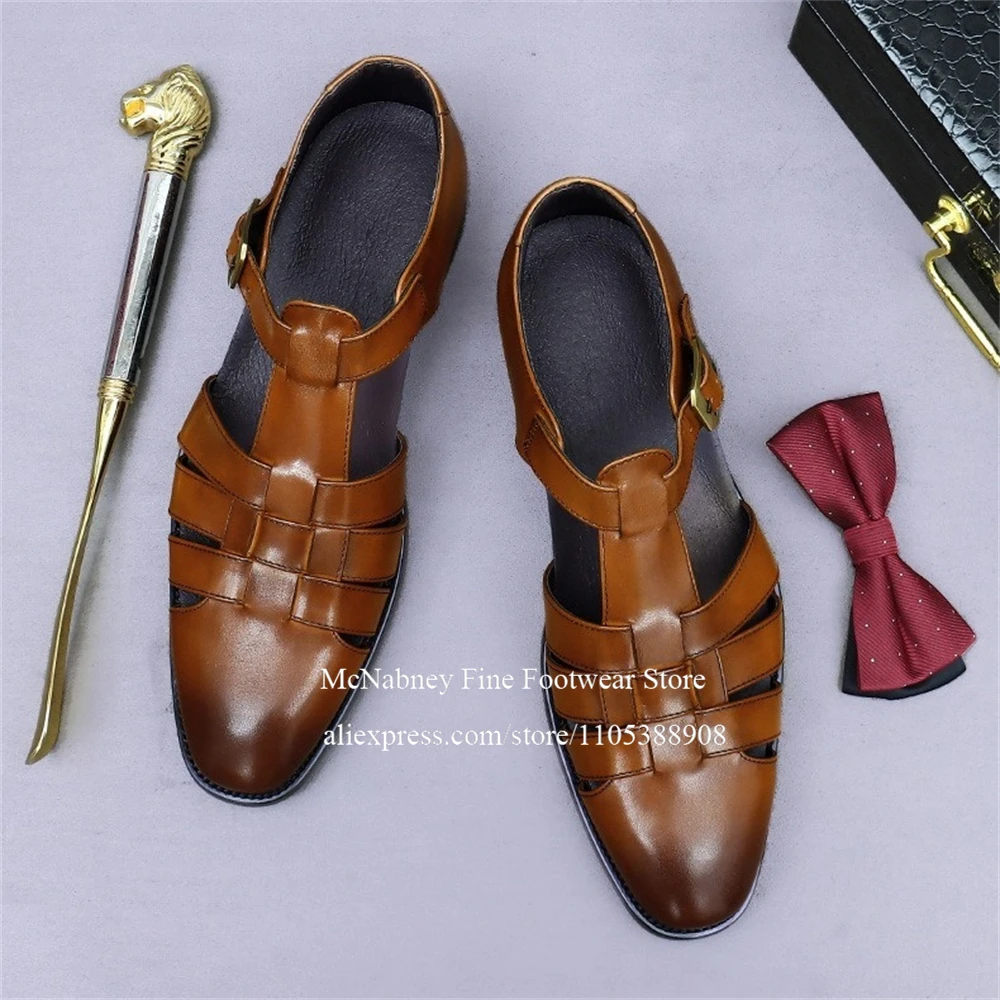 รองเท้าแตะหนังผู้ชายแบบคลาสสิก - Leather Classic Strap บทวิจารณ์และราคา