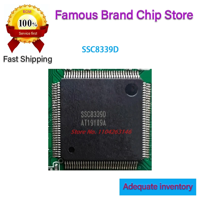 1-10pcs SSC8339D SSC8339 QFP-128 NOVO Original