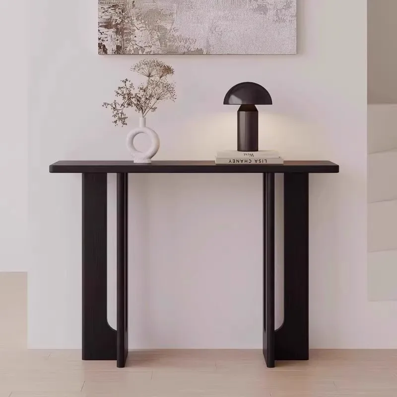 Plate-forme de vue final, entrée, contre le mur, étui de bureau, bande, table, simple