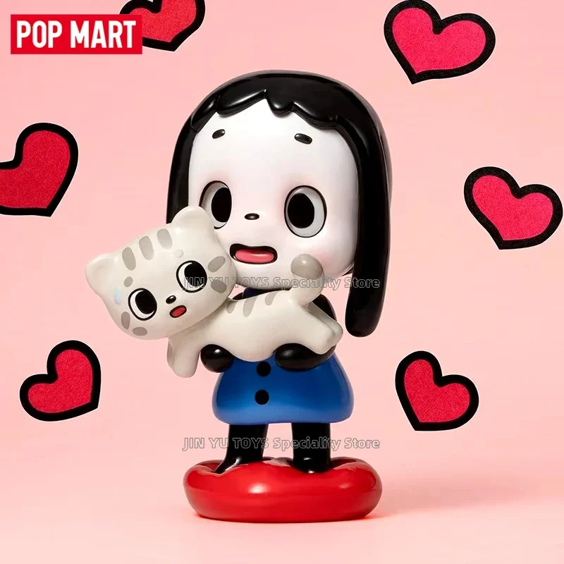 POP MART Oipippi Joyfulness Series Blind Box Cute Anime Figure Model Surprise Box for Doll Fashion Desktop Ornaments Trendy Toys