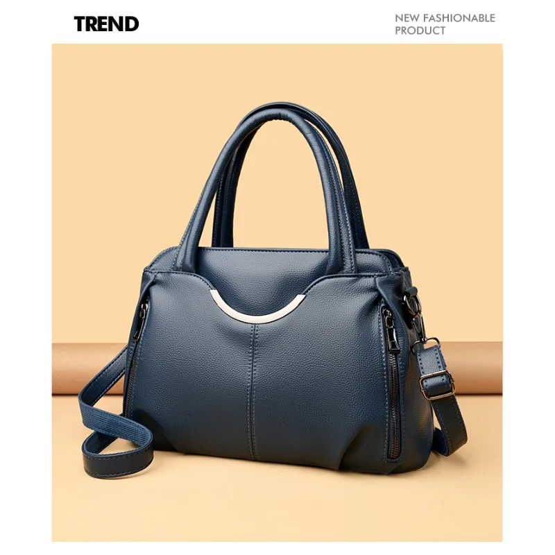 

Элегантная дизайнерская большая сумка в стиле Парижа с однотонным и винтажным минималистием для модных женщин