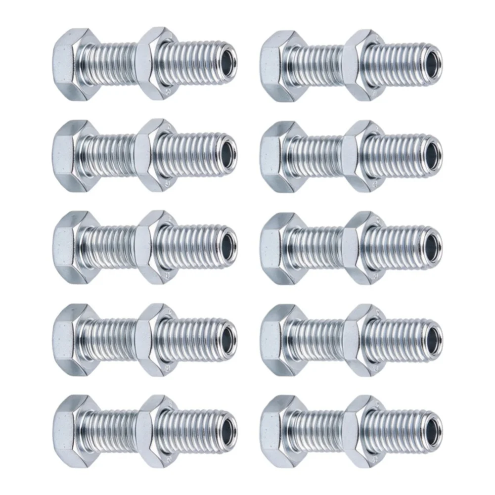 Steel Hollow Threaded Rod 12mm for Cable Termination on For Gym Machines - Designed for Cable System Integration and Setup