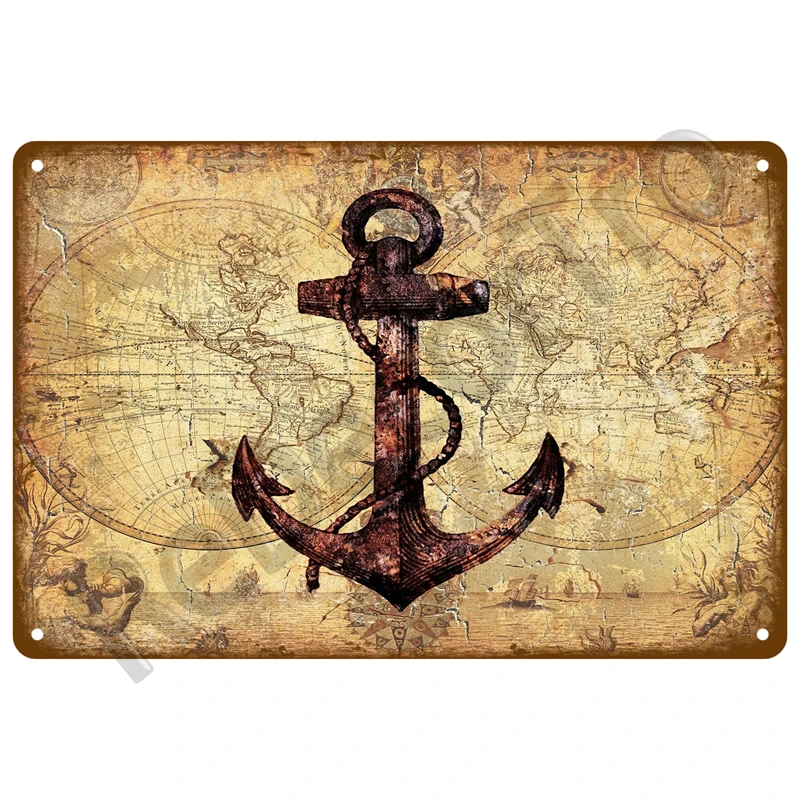 Vintage Summer Beach Metal Signs Famous City Landscape Poster Tin Sign Plate Retro Wall Art Decor For Living Room Home Seaside