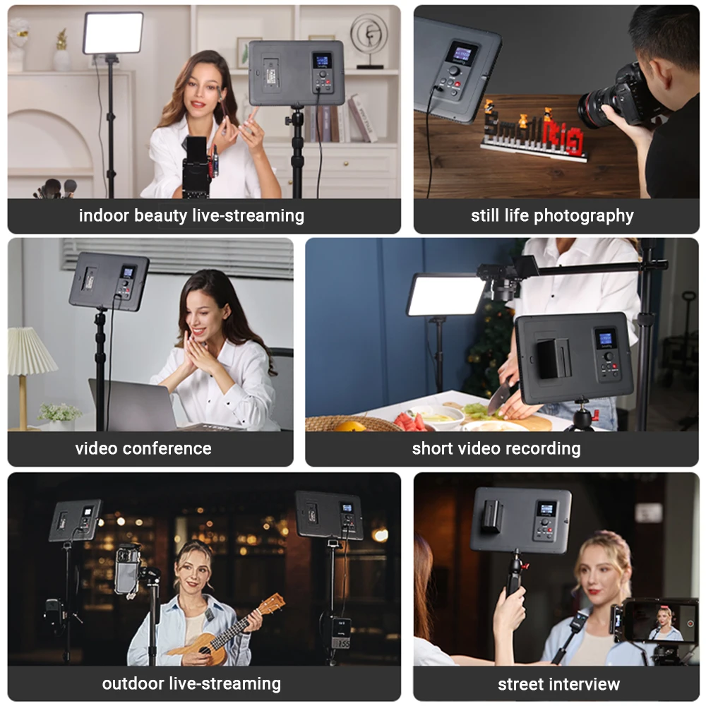 Smallrig P200 Beauty Panel Video Light Universele Led 192 Heldere Lamp Kralen 15W Power Voor Live Streaming Fotografie 4066