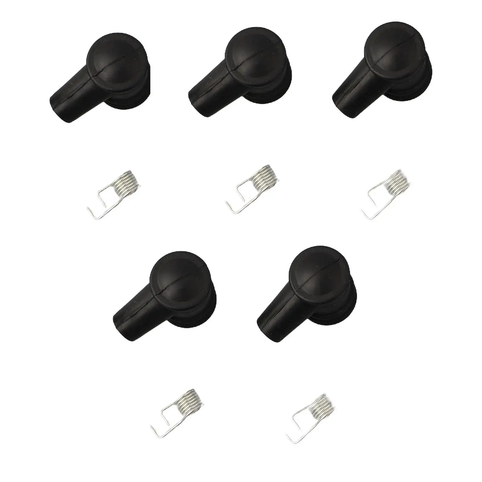 5-Set Chainsaw For Ignition Coil and Springs for 45CC 52CC 58CC 2-Stroke Engines Compatible with For 4500 5200 5800