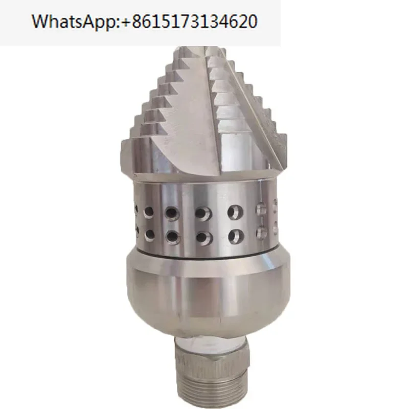 Ceramic hole core high-pressure cleaning vehicle rotary nozzle municipal pipeline dredging