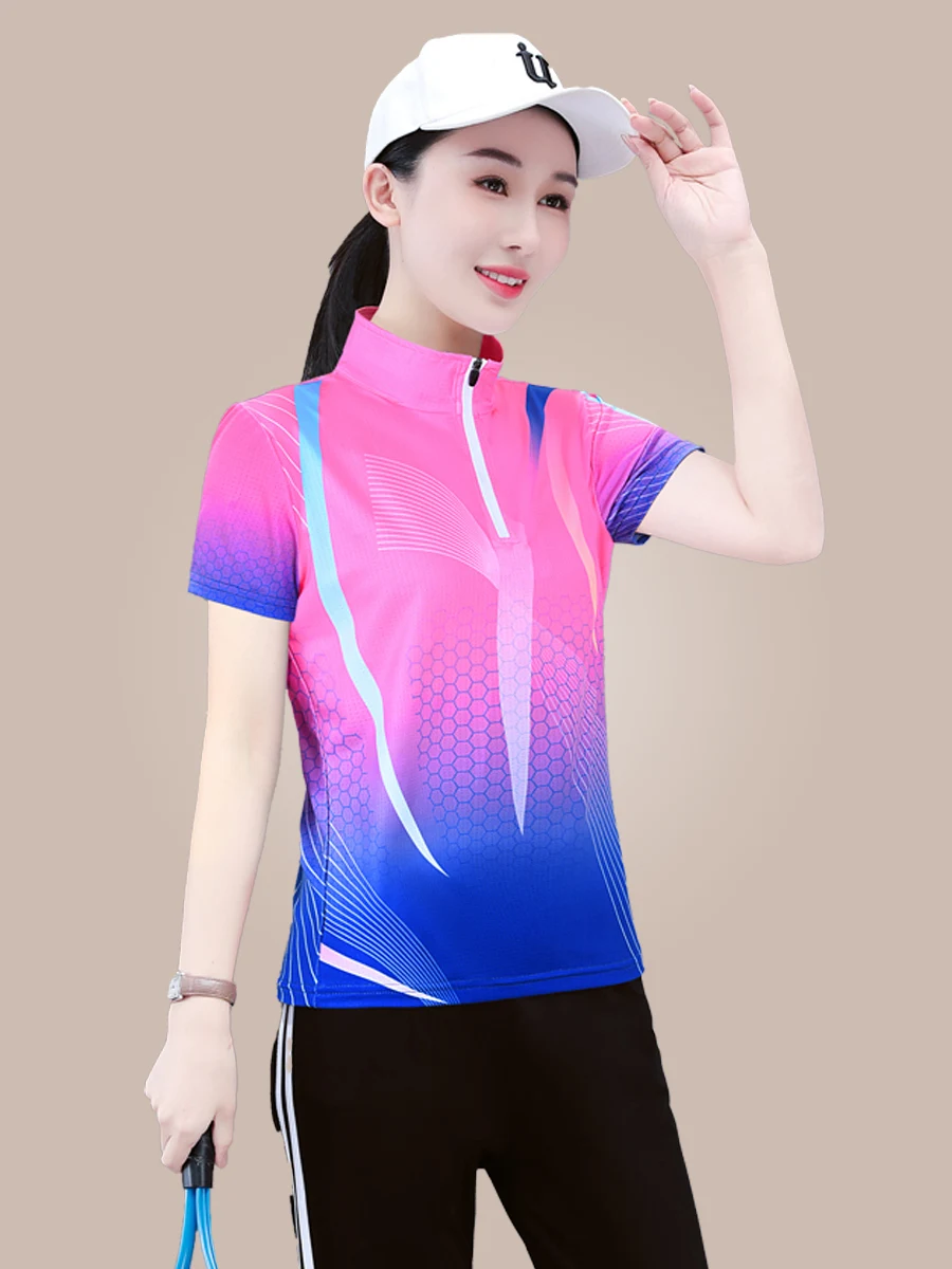 

Модный повседневный спортивный костюм из ледяного шелка для женщин: комплект из двух предметов с коротким рукавом и длинными брюками, дышащий, быстросохнущий, летняя новинка.