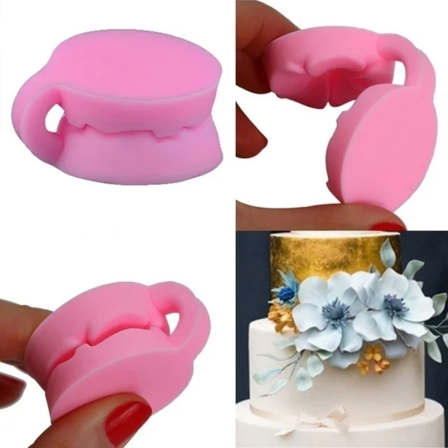 Nowa silikonowa forma do ciasta 3D Rose Flower Fondant Cake Chocolate Sugar Cake Mould Tools