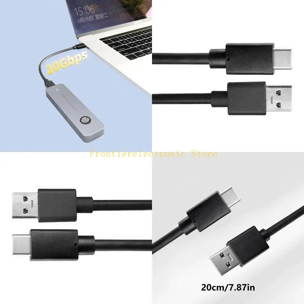 

G8DB 10 Гбит/ с быстро скорость передачи данных USB A/ Type C для типа C Кабель быстрого зарядки для зарядки и передачи данных