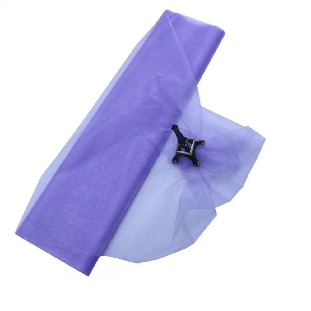 

500*48cm Tulle Roll DIY Gauze Mesh Fabric Garden Party Stairs Chair Back Decoration