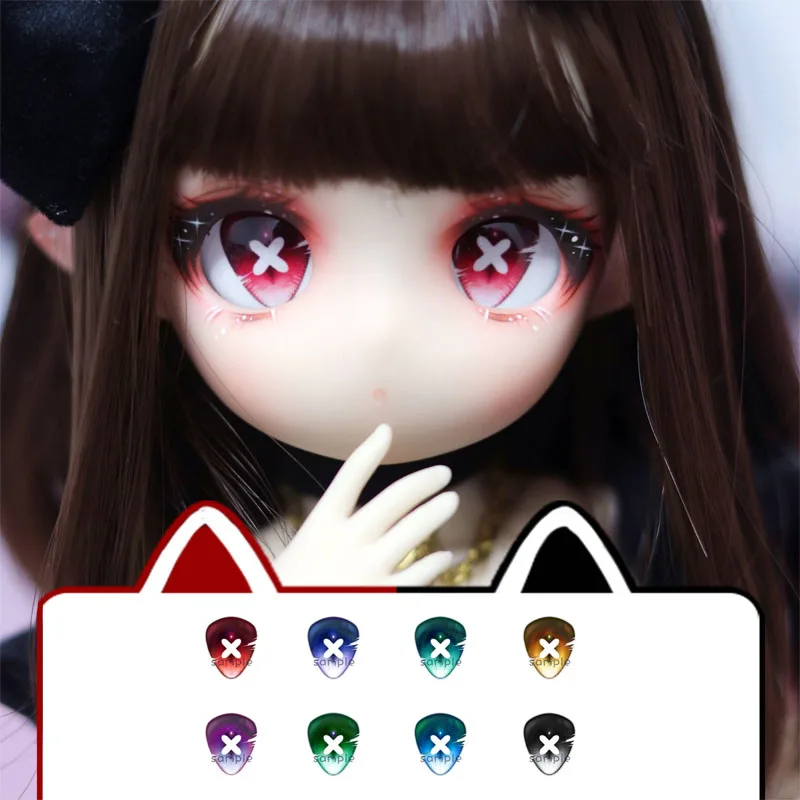 

BJD eyes 12mm-24mm doll eyes doll acrylic eyeballs for 1/12 1/8 1/6 1/4 1/3 BJD SD doll accessories doll eyes