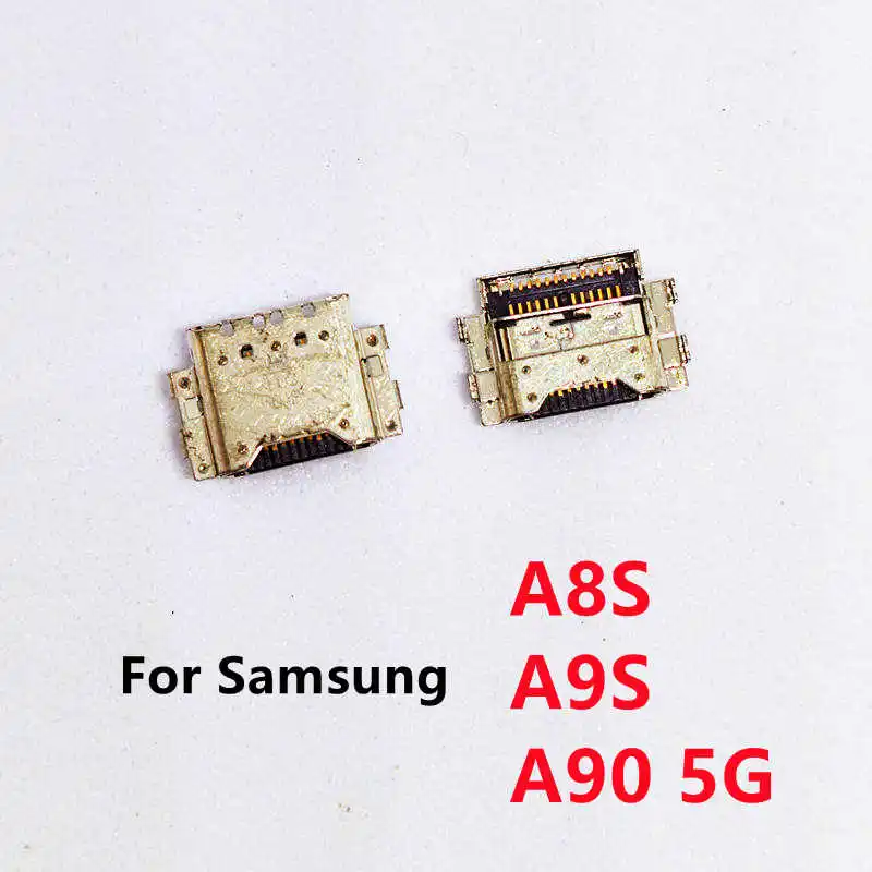 10Pcs USB jack socket connector charger Charging Port For Samsung A52 A72 A33 A40 A50 A50S A53 A11 A03S A80 A8S A90 A01 A03 Core