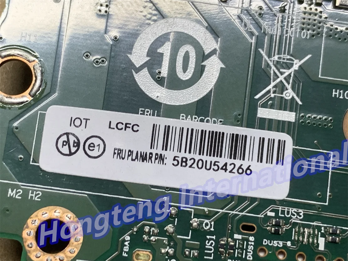 Fu423 nm-c701 для Lenovo 5B20U54266 материнская плата i5 8265u с тестом ОЗУ 8 Гб ОК