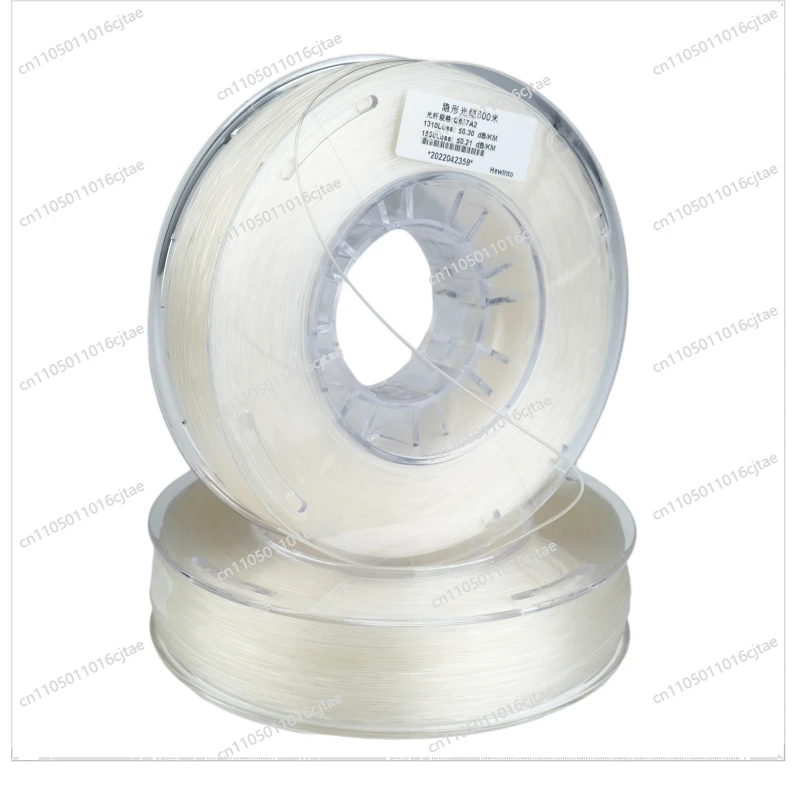 Single-mode Single-core Indoor Invisible Optical Fiber 0.9mm Thin Leather Cable Fttr Whole House Transparent Optical Fiber Cable
