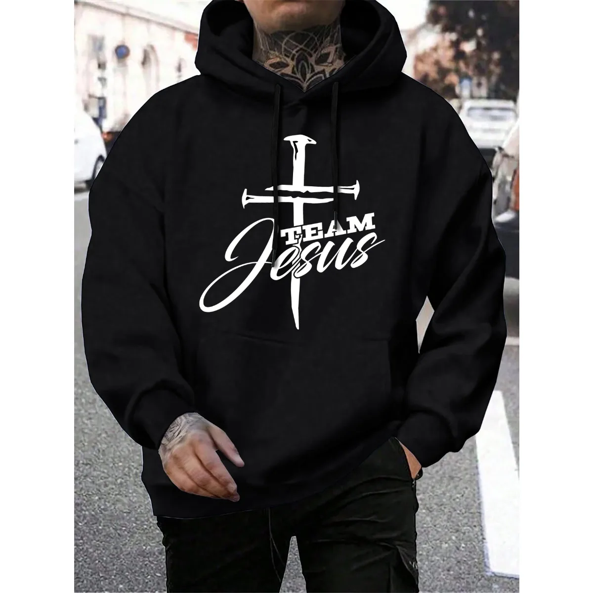 

Letter nails design sense printing, spring and summer 2025 can wear men's and women's sports versatile sweater