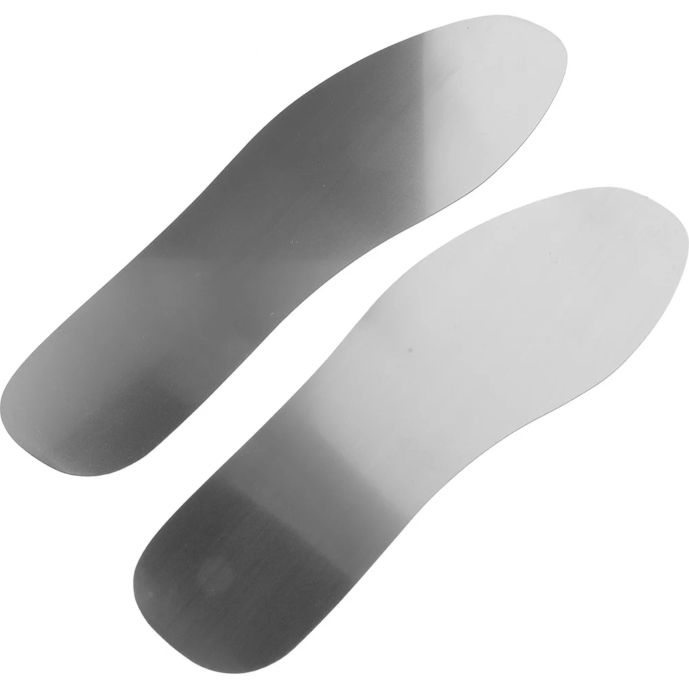 

1Pair Stainless Steel Shoe Insoles for Men Women Anti-Puncture Insert Hiking Camping Work Safety Footwear Replacement Insoles