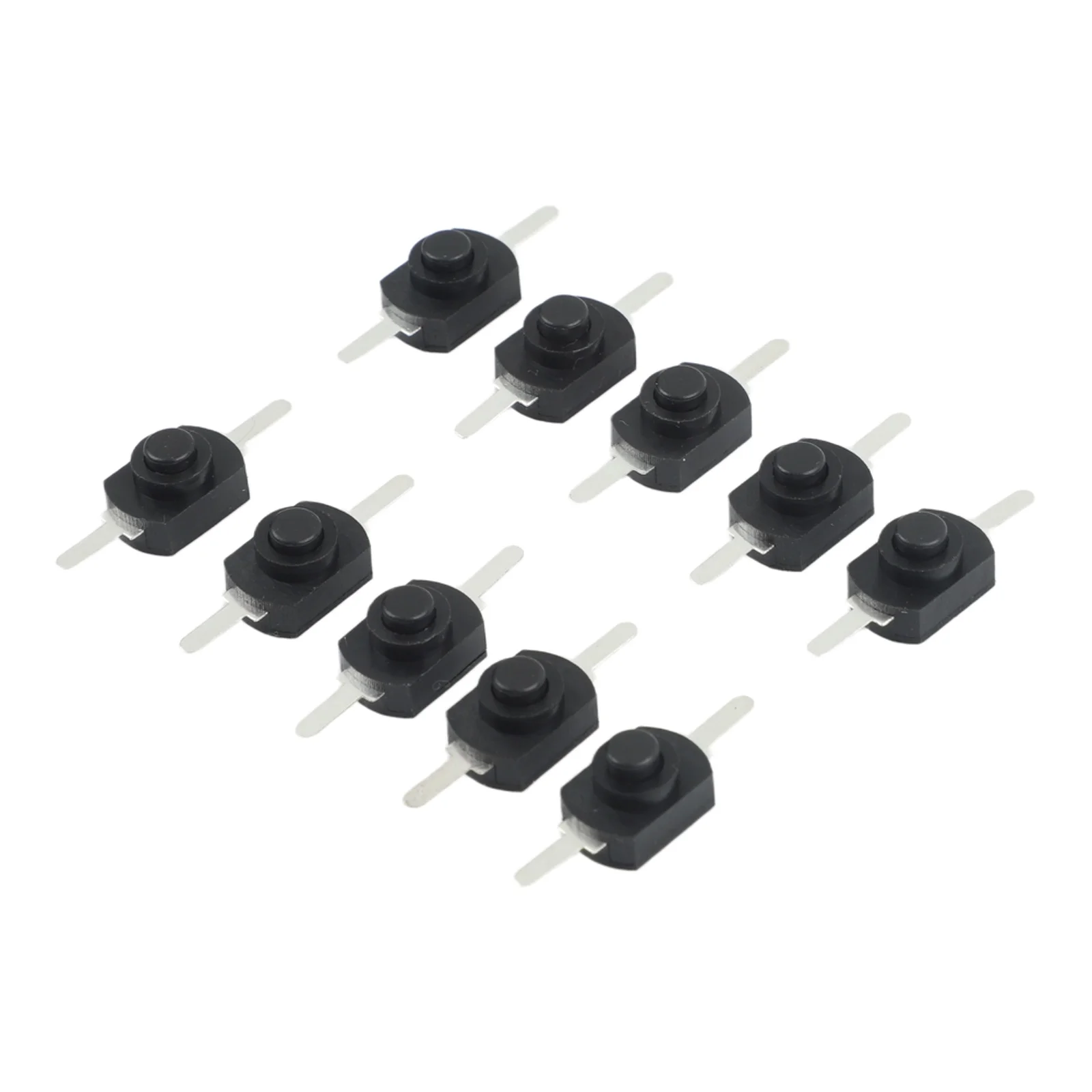 

2 Pin Terminal Torch Switch DIY Electronics Projects Contact Resistance 200M Ohm Standard Size For Audio Devices