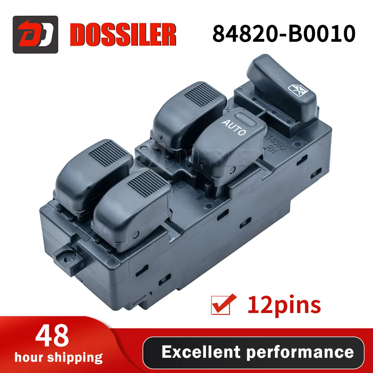 

84820-B0010 Dossiler For Toyota Avanza Sparky Cami Duet Daihatsu Terios RHD Power Window Control Switch Regulator Car Parts