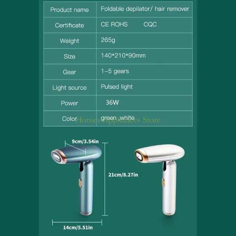 D0AB متعددة النقاط قابلة للطي معدات ABS ABS لكل من الرجال والنساء يوفر تجربة سريعة لإزالة الشعر