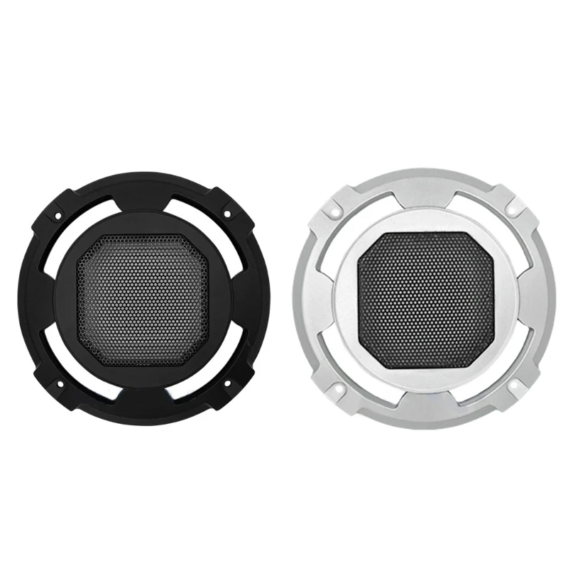 5in Round Speaker Grill Circle Covers,Speaker Decoration Protective Grills Covers for Car Speaker, Home Speaker