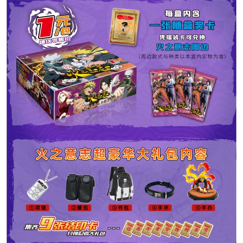 Anime Original Naruto Cards Chapter Of The Array Box Naruto Vortex Uchiha Sasuke Collection Cards Toys Hobbies For Children Gift