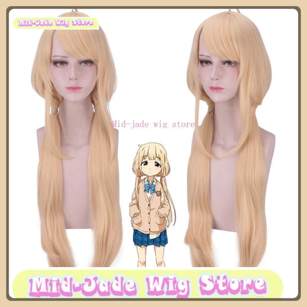 Peruka Średnio Jadeitowa Sklep Idol Master Cinderella Girl Cosplay Peruka Anime Gra Fabularna Kostium Halloween Rekwizyty Syntetyczne Włosy