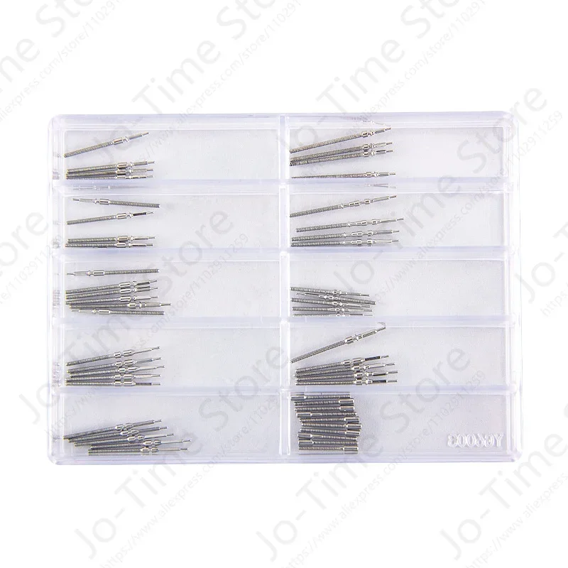 핸드 세팅 손목 시계 무브먼트 용 스테인레스 스틸 와인딩 스템 2824 6601 2836 2846 8200 8205 7120 55841 4694