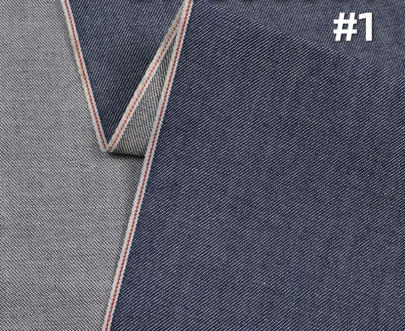 5.5 oz Summer Selvedge Denim Shirting Fabric Selvage Jean Short Dress Cool Material Wholesale By The Yard Free Shipping W185917