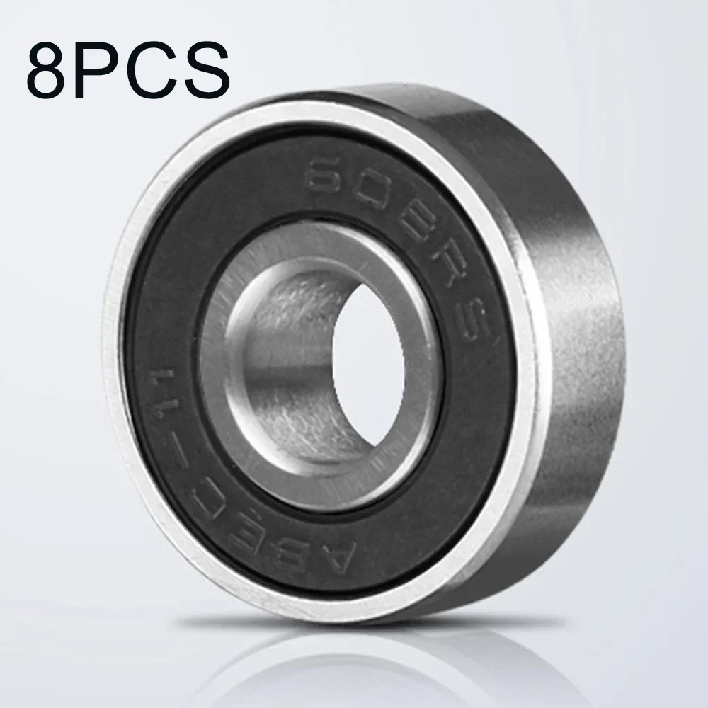 8Pcs ABEC-11 Roller Skate Wheel Bearings High Speed Skateboard Scooter Bearing Low Noise High Temperature Roller Skate Bearings
