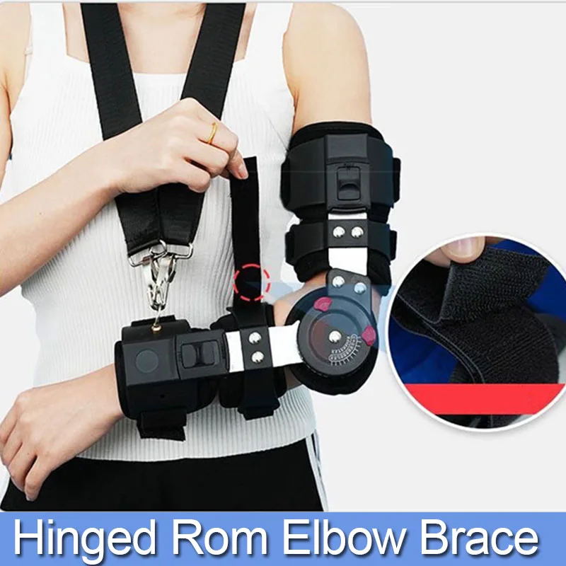 

Adjustable Post Op Elbow Stabilizer Splint-For Elbow Fracture Dislocation-Medical Hinged Rom Elbow Brace