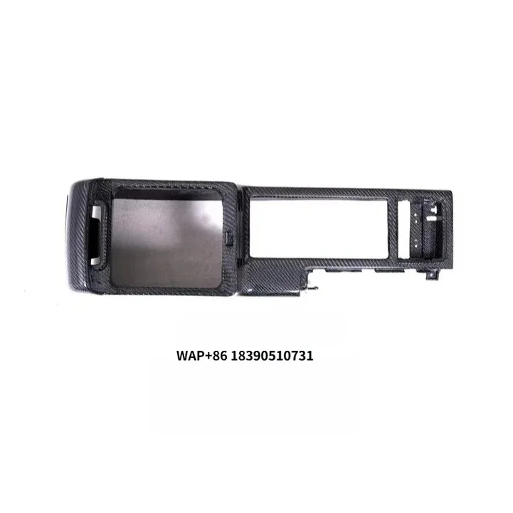 Acessórios de Interior para Carro Impreza GRB GVB WRX de 2008 a 2014, Console Central em Fibra de Carbono RHD