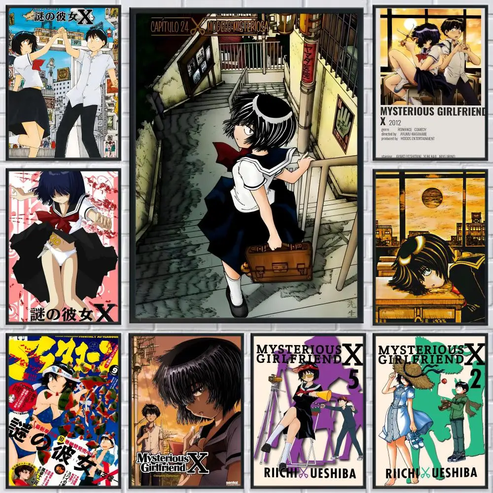 

Anime M-Mysterious Girlfriend X Poster HD Print Personalized Canvas Wall Mural Art Photos for Living Room Home Decor Durable