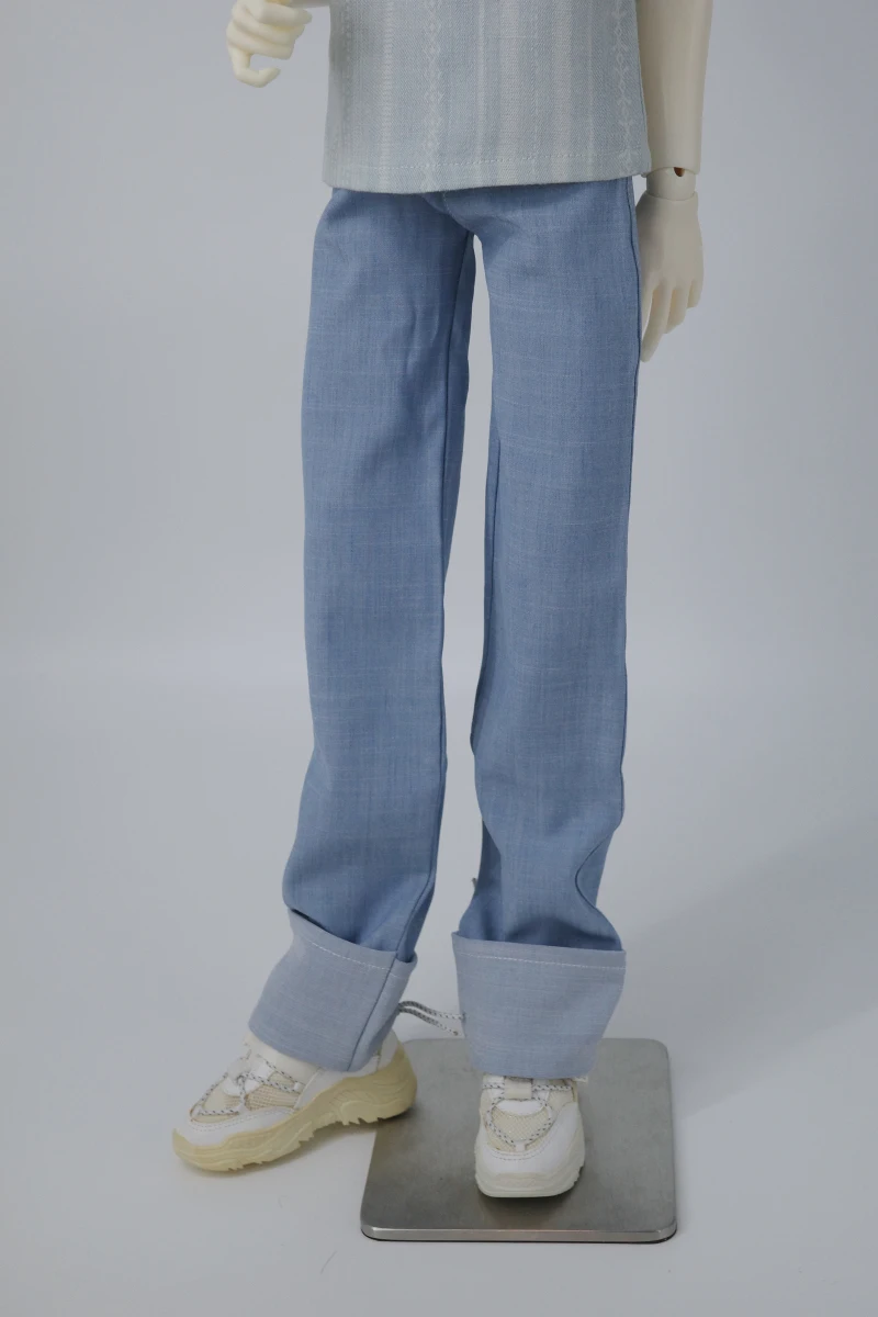 1/4 1/3 Skala BJD Kleidung Casual Umgedrehte Gerade Bein Hosen Für BJD/SD MSD SD13 POPO68 SSDF ID75 Onkel puppe Zubehör C2116