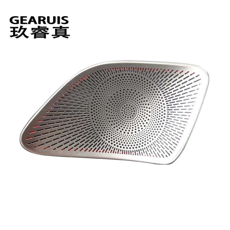 For Mercedes Benz S Class W222 2014-2020 Car Door Panel Loudspeaker Pad Stereo Audio Speaker Cover Trim Sticker Auto Accessories