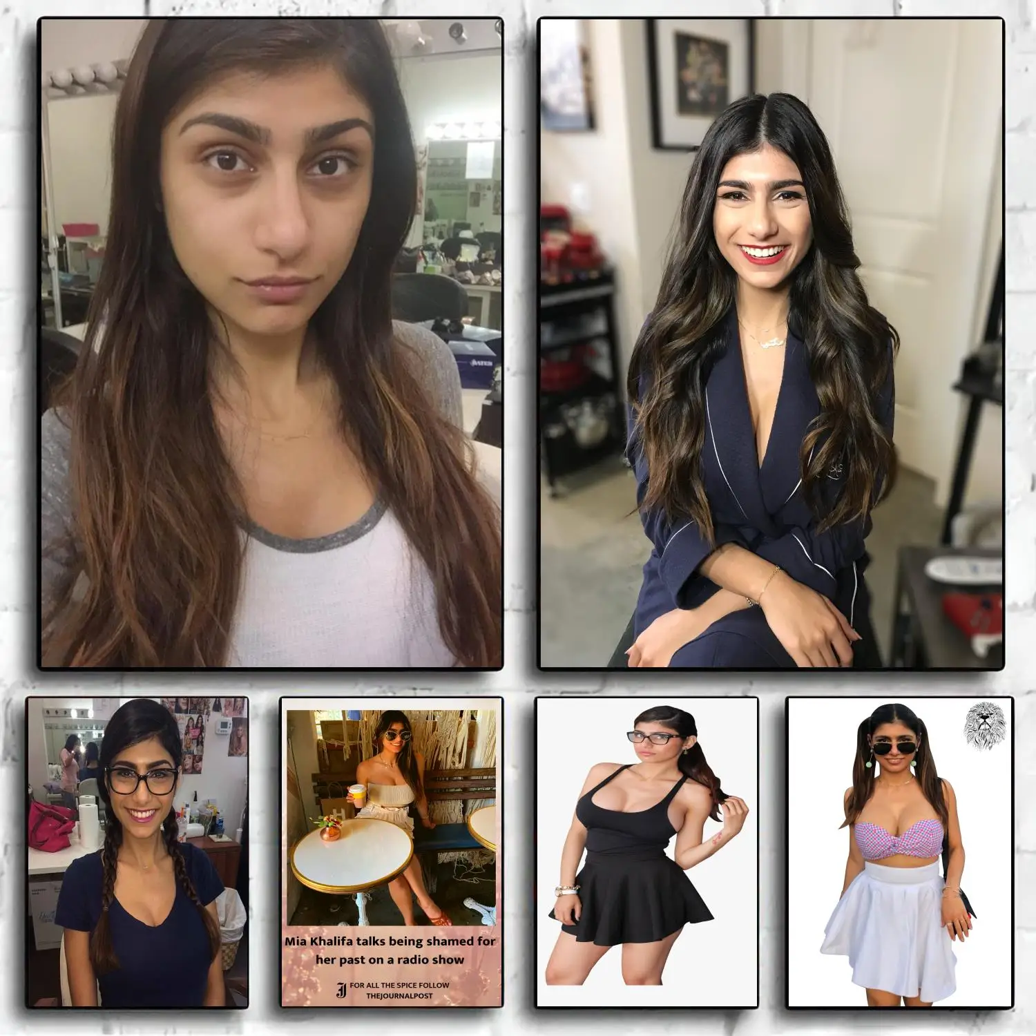 mia khalifa Poster Decorative Painting Canvas Poster Wall Art Living Room Posters Bedroom Painting