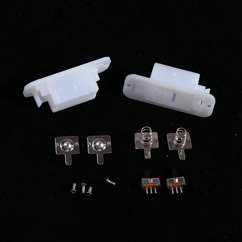 حامل بطارية AG13/LR44 مكون من 10 مجموعات مع مفتاح تشغيل/إيقاف - حافظة منظم 3 فولت/4.5 فولت للإلكترونيات ذاتية الصنع (البطاريات غير متضمنة) #3