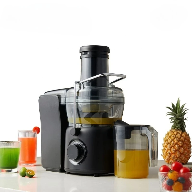 1250W Commercial Centrifugal Juicer, SUS304 Stainless Steel Large Caliber Automatic Juice Extractor for Ginger Apple