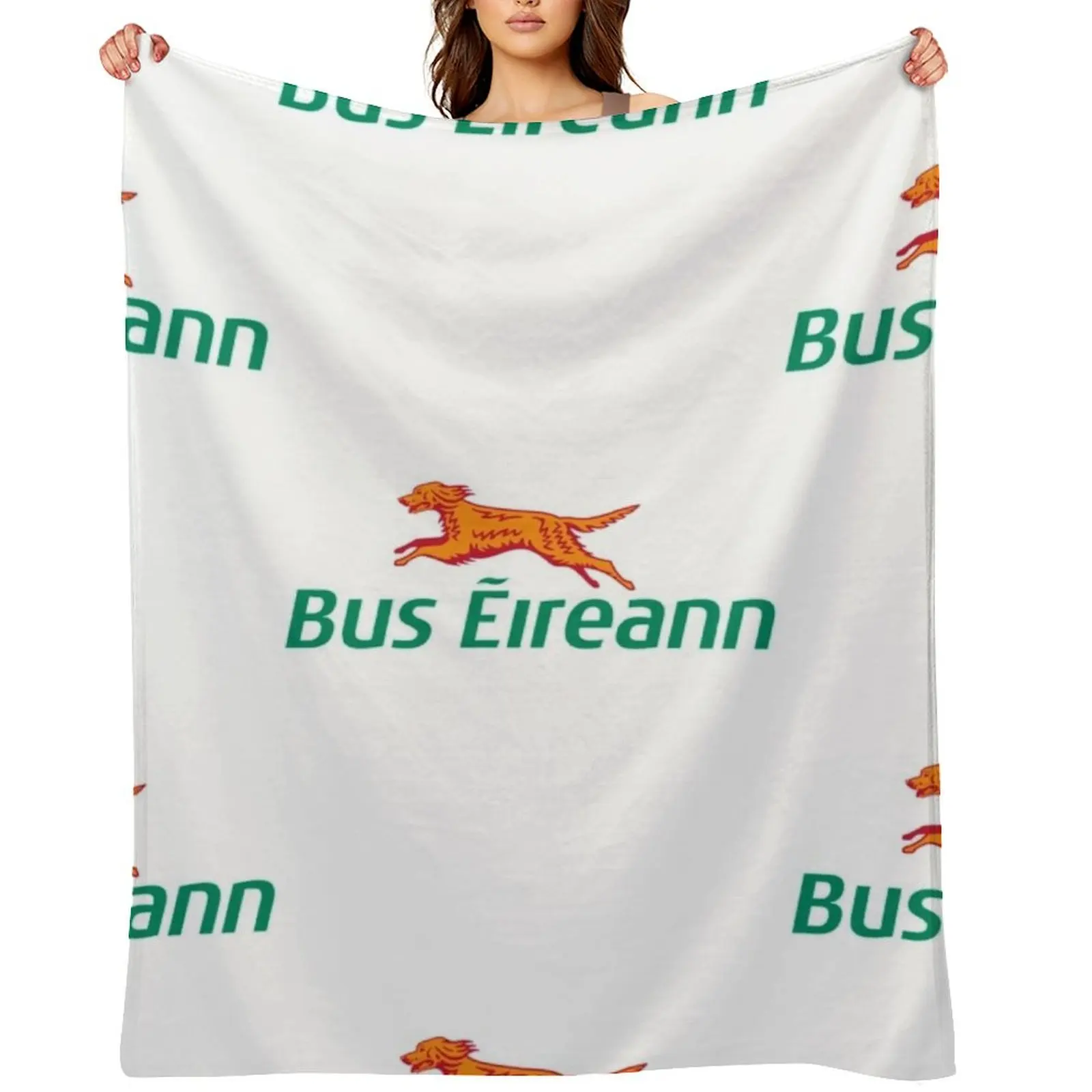 

Irish Bus Eireann Throw Blanket Thermals For Travel blankets ands Beautifuls Plaid on the sofa Blankets