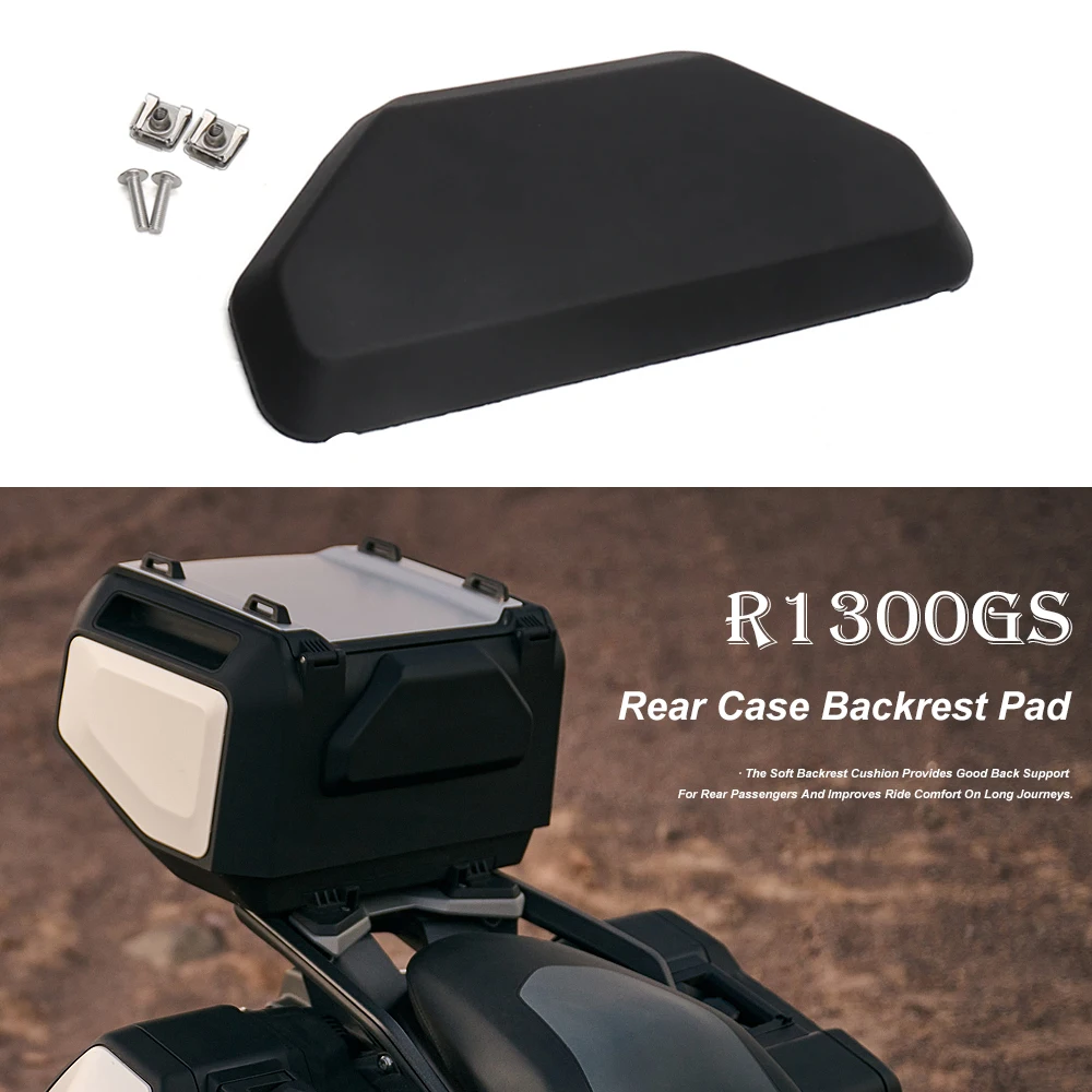 

Motorcycle Passenger Backrest Back Pad Shockproof Rear Top Case Box Luggage Cushion For BMW R1300GS R 1300 GS r1300gs 2023 2024