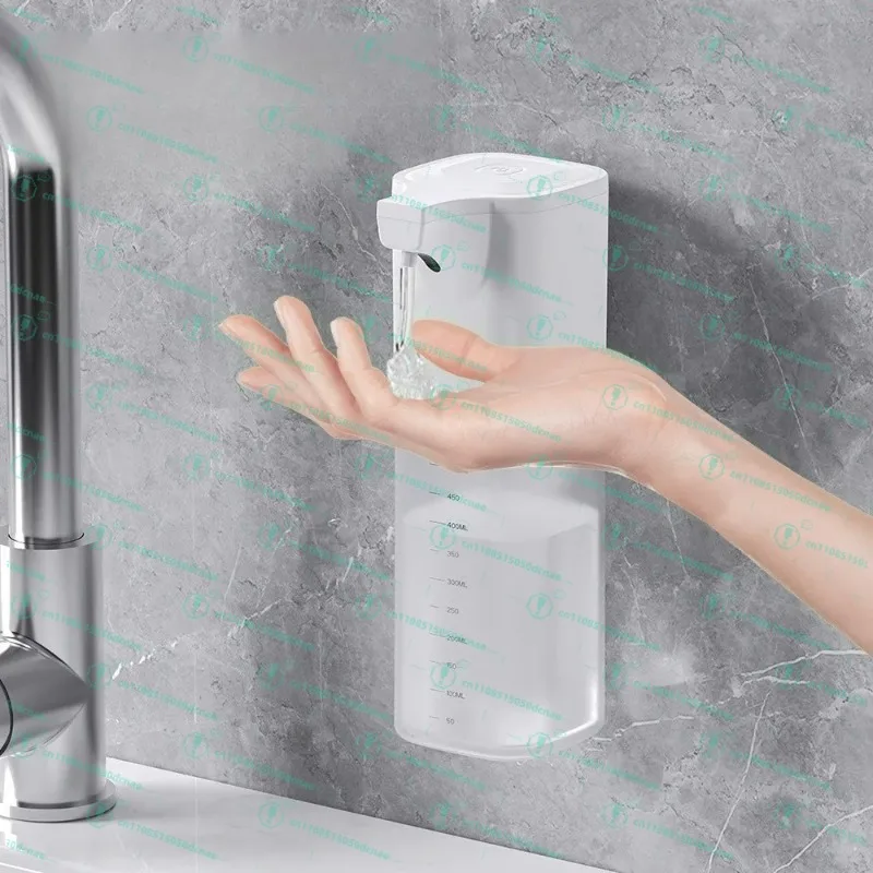 Automatic Sensor Soap Dispenser Hand Sanitizer Machine Wall-mounted Foam Machine Gel Dispenser Dishwashing Liquid - view 3